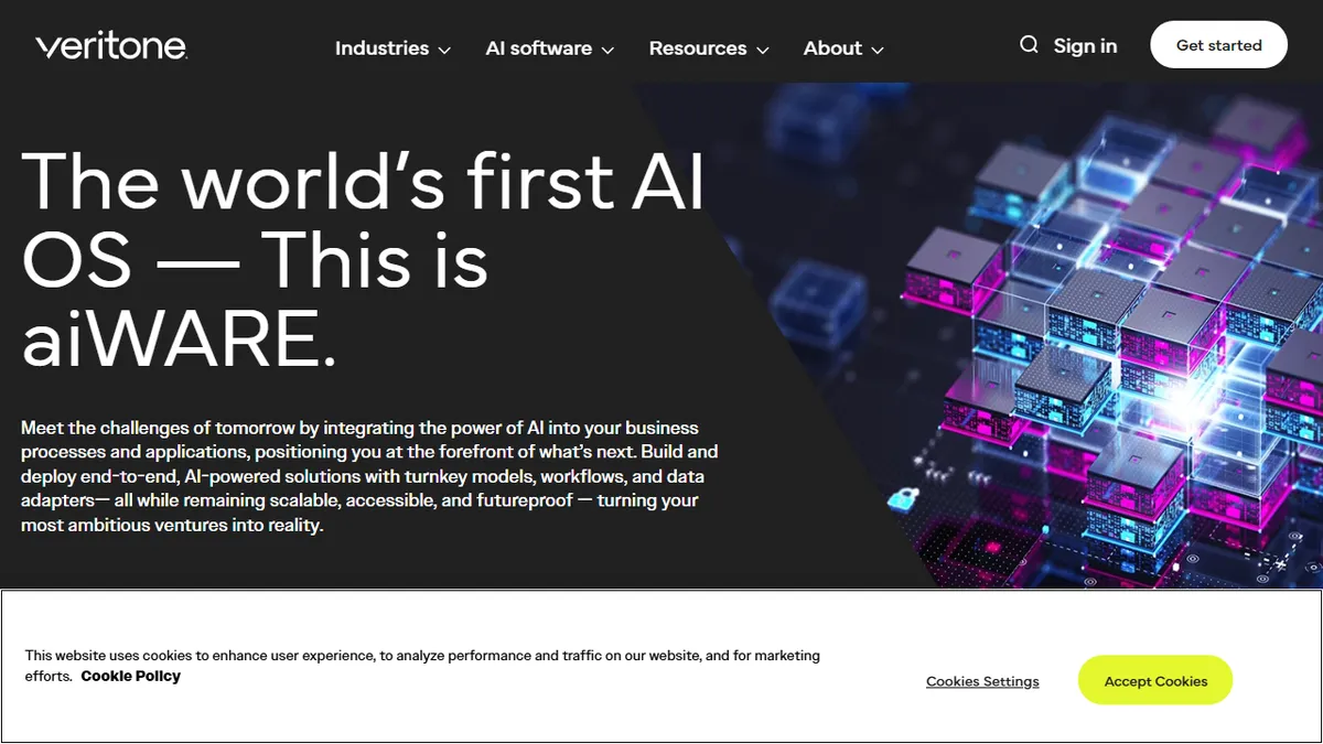 Veritone aiWARE preview image