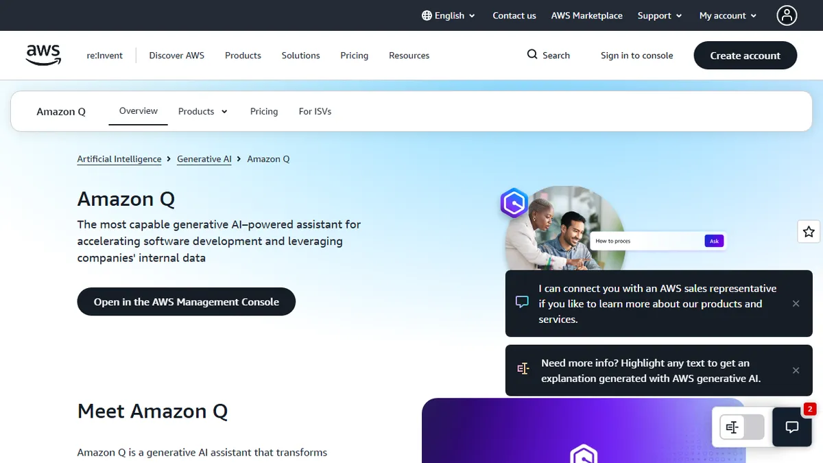 Amazon Q preview image
