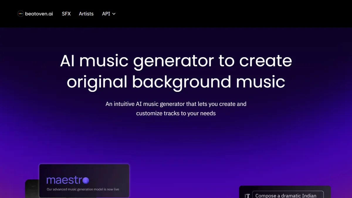 Beatoven.ai preview image