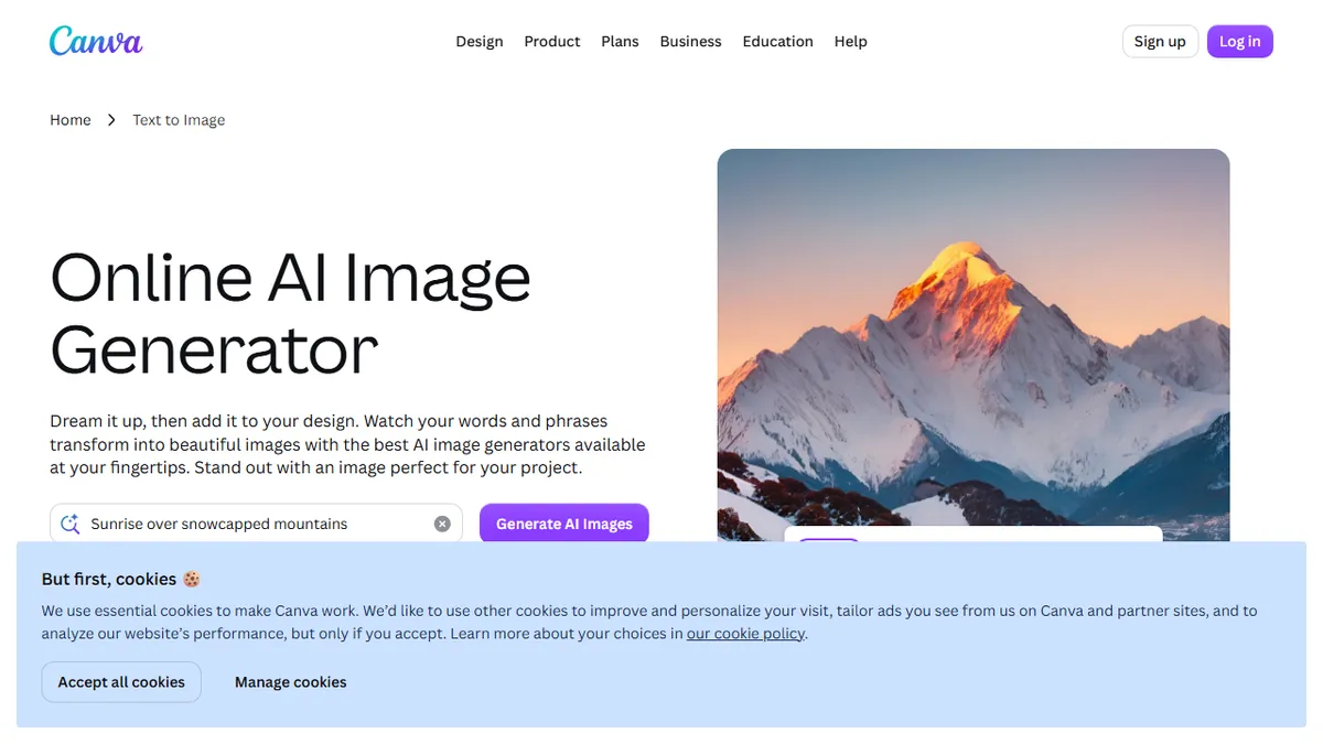 Canva AI preview image