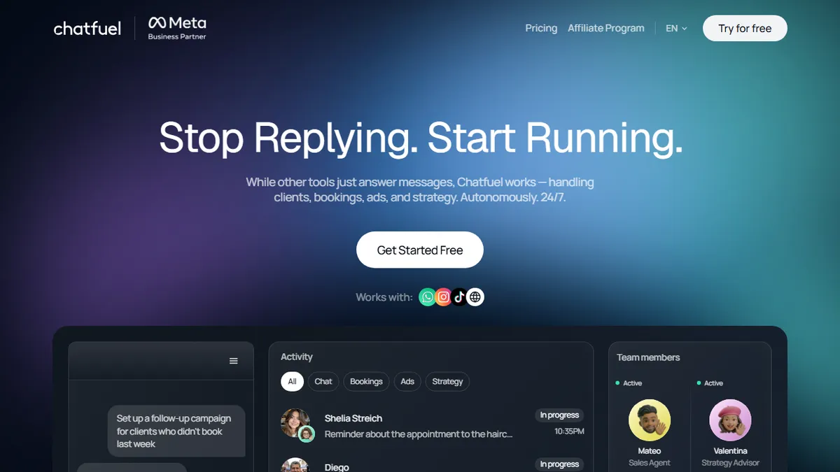 Chatfuel preview image
