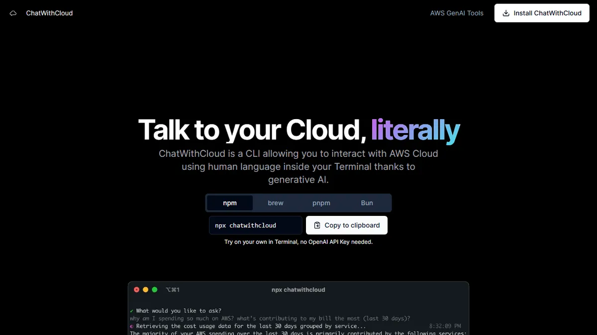 ChatWithCloud preview image