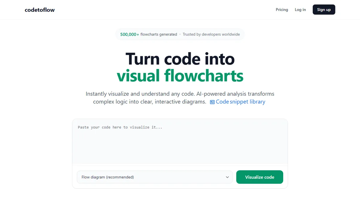 Code to Flow preview image
