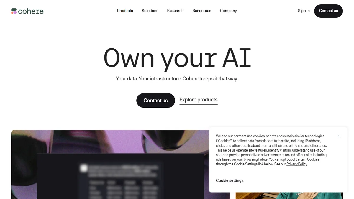 Cohere preview image