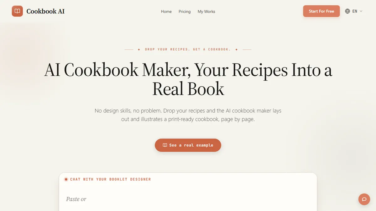 Cookbook AI preview image