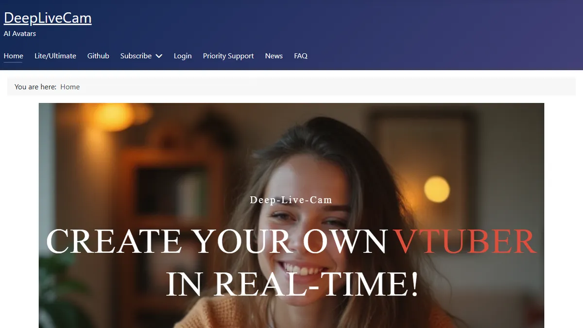 Deep Live Cam preview image
