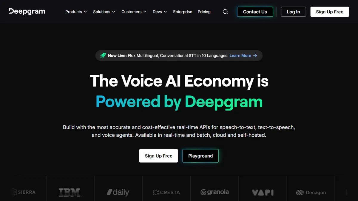 Deepgram preview image