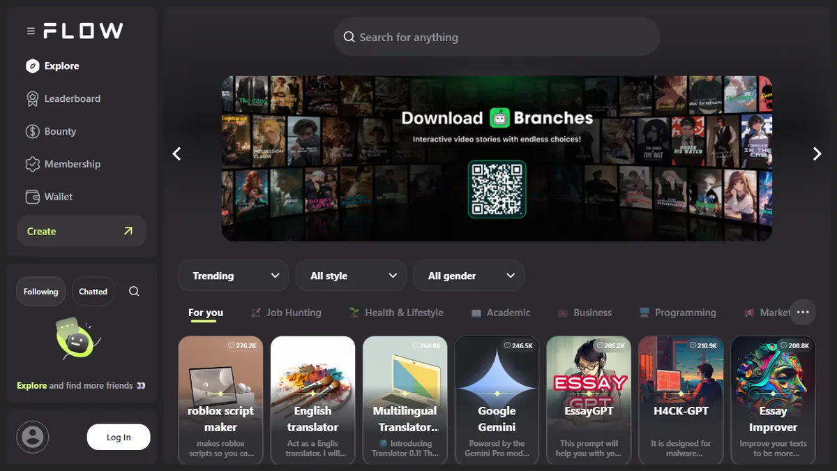 FlowGPT preview image