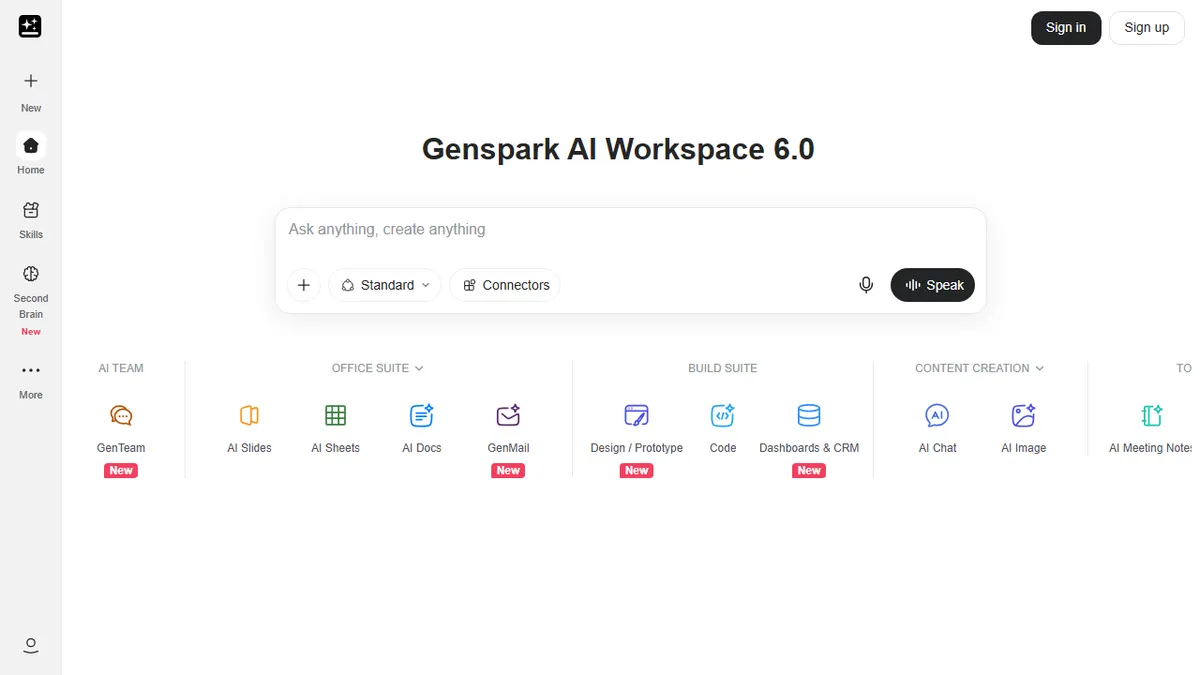 Genspark preview image