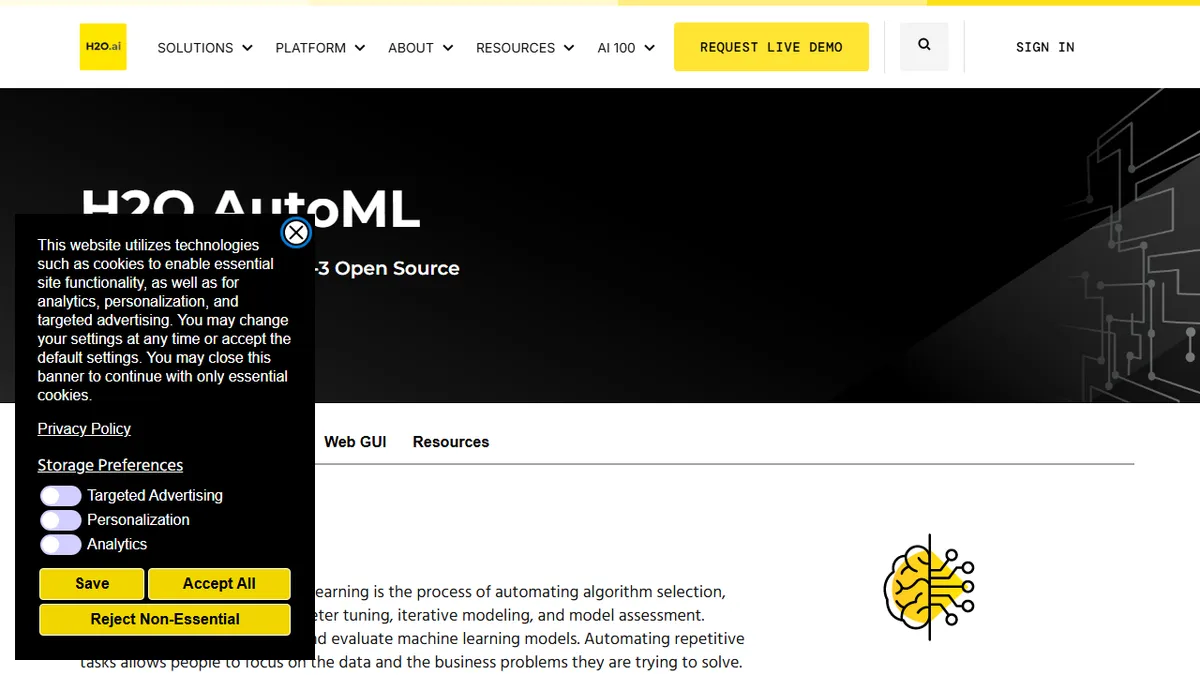H2O AutoML preview image