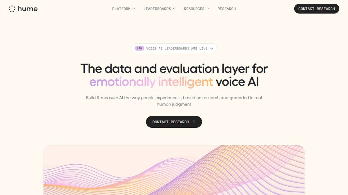 Hume AI preview image