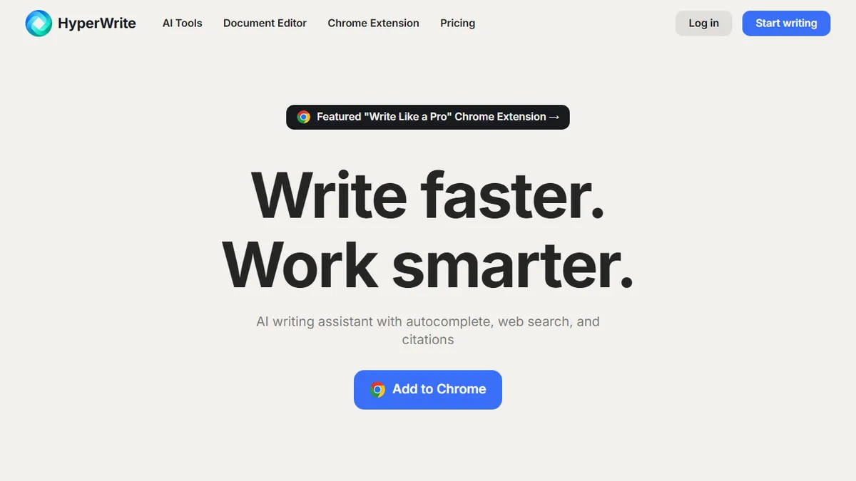 HyperWrite preview image