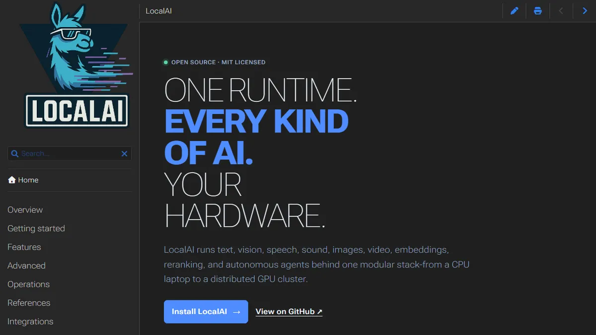 LocalAI preview image