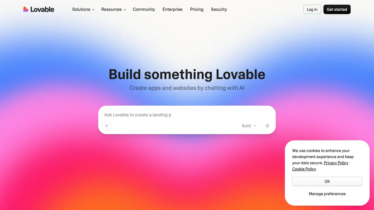 Lovable preview image