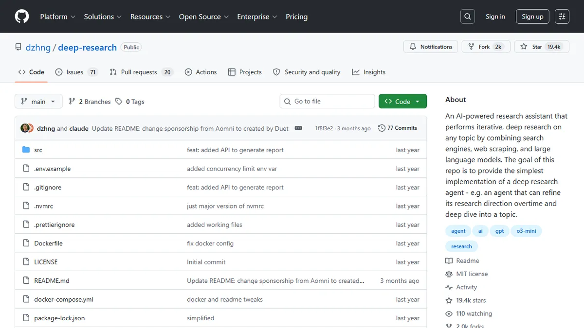 Open Deep Research preview image