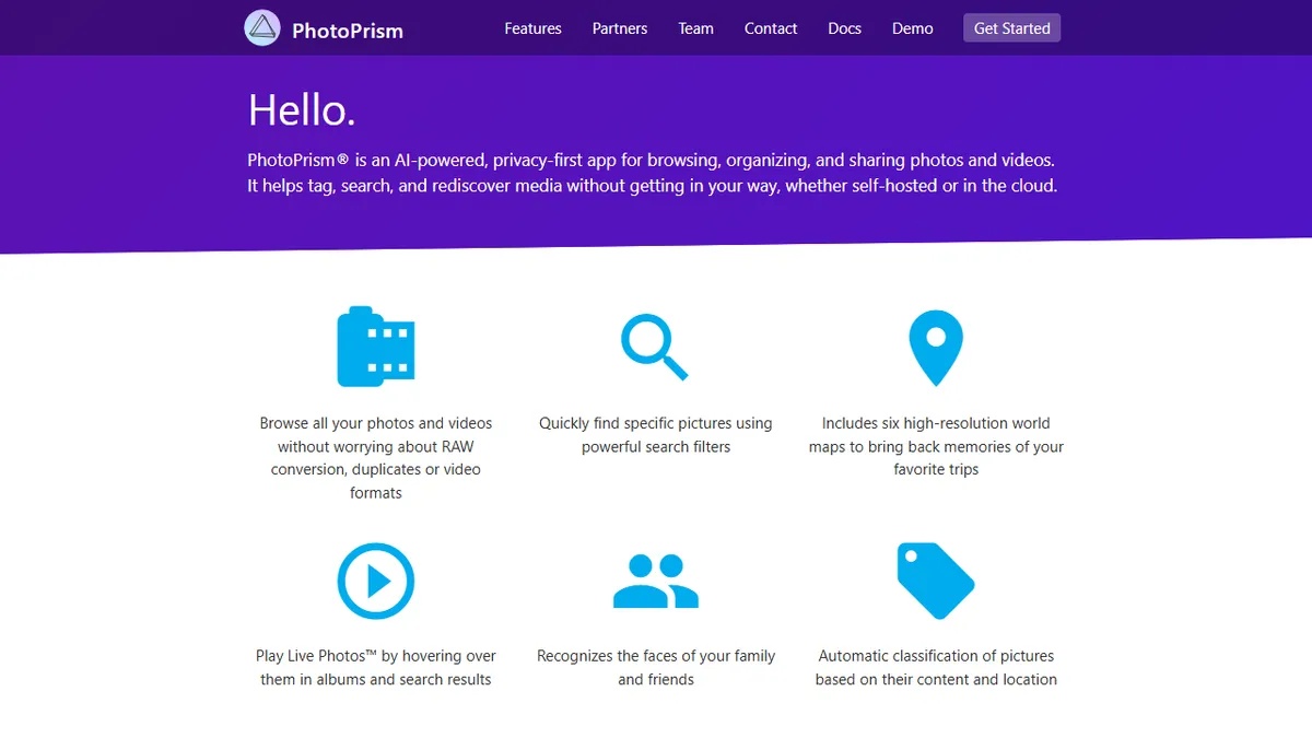 PhotoPrism preview image