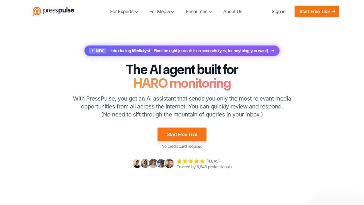 PressPulse AI preview image