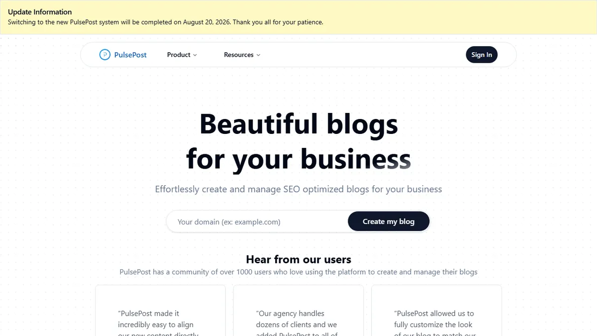 PulsePost preview image