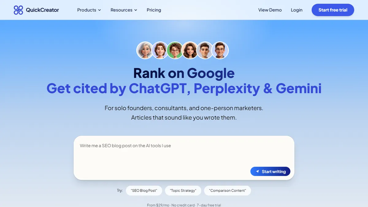 QuickCreator preview image