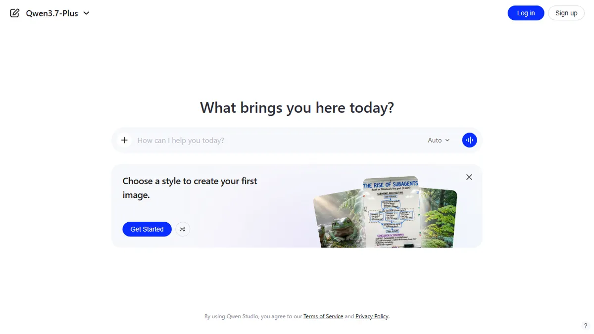 Qwen Chat preview image