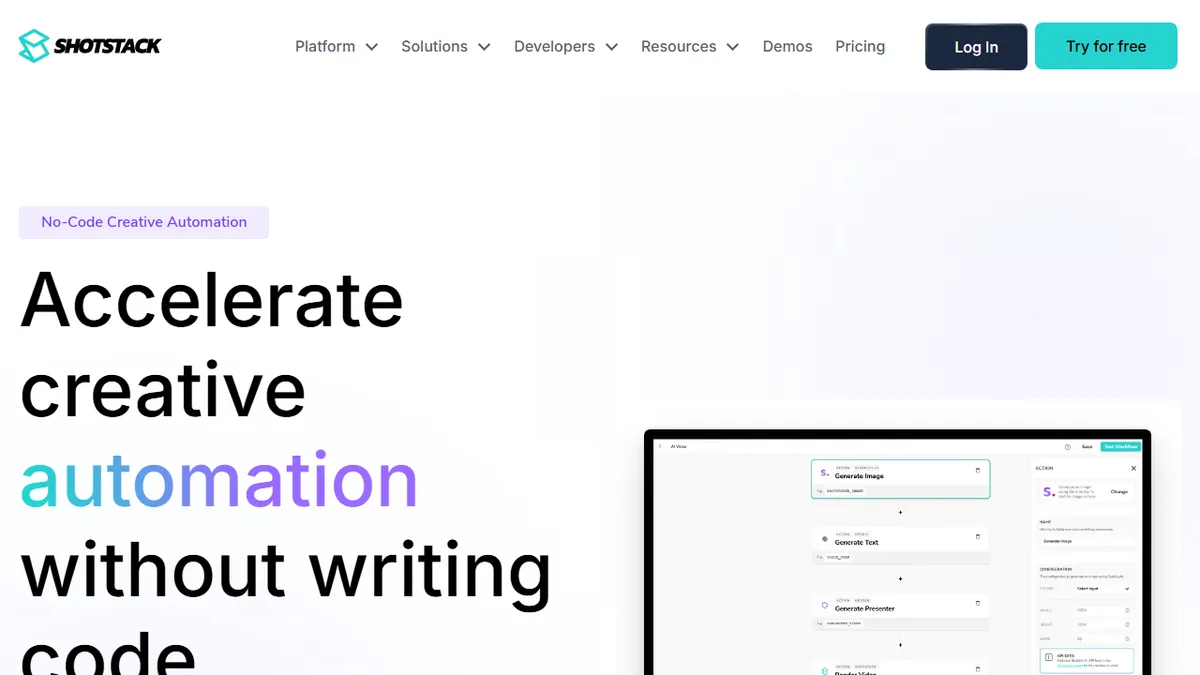 Shotstack Workflows preview image