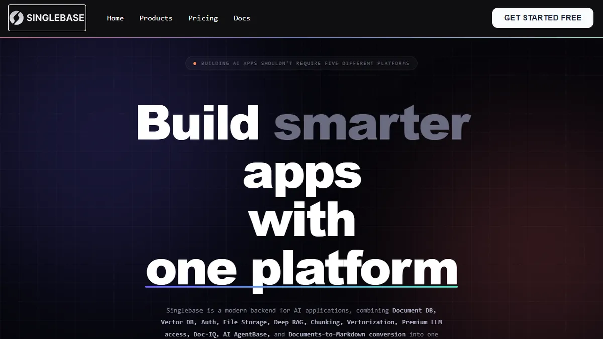 Singlebase Cloud preview image