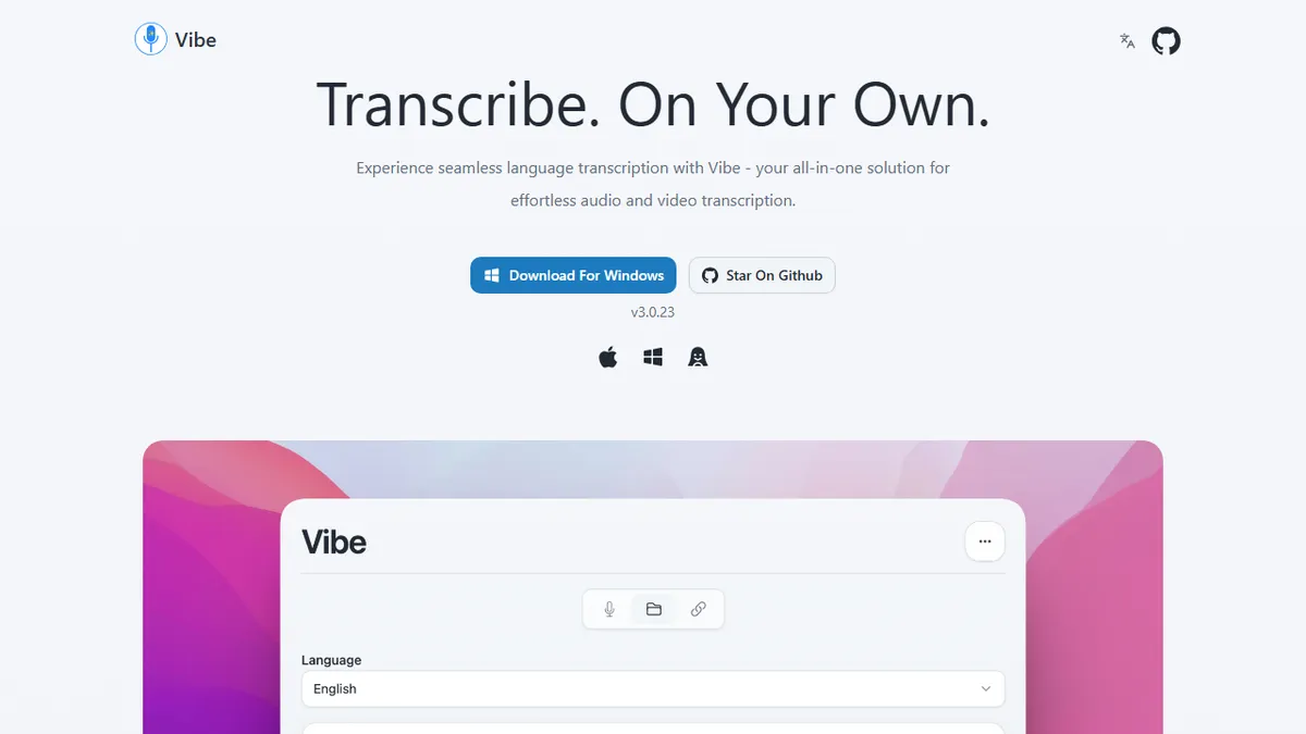 Vibe preview image