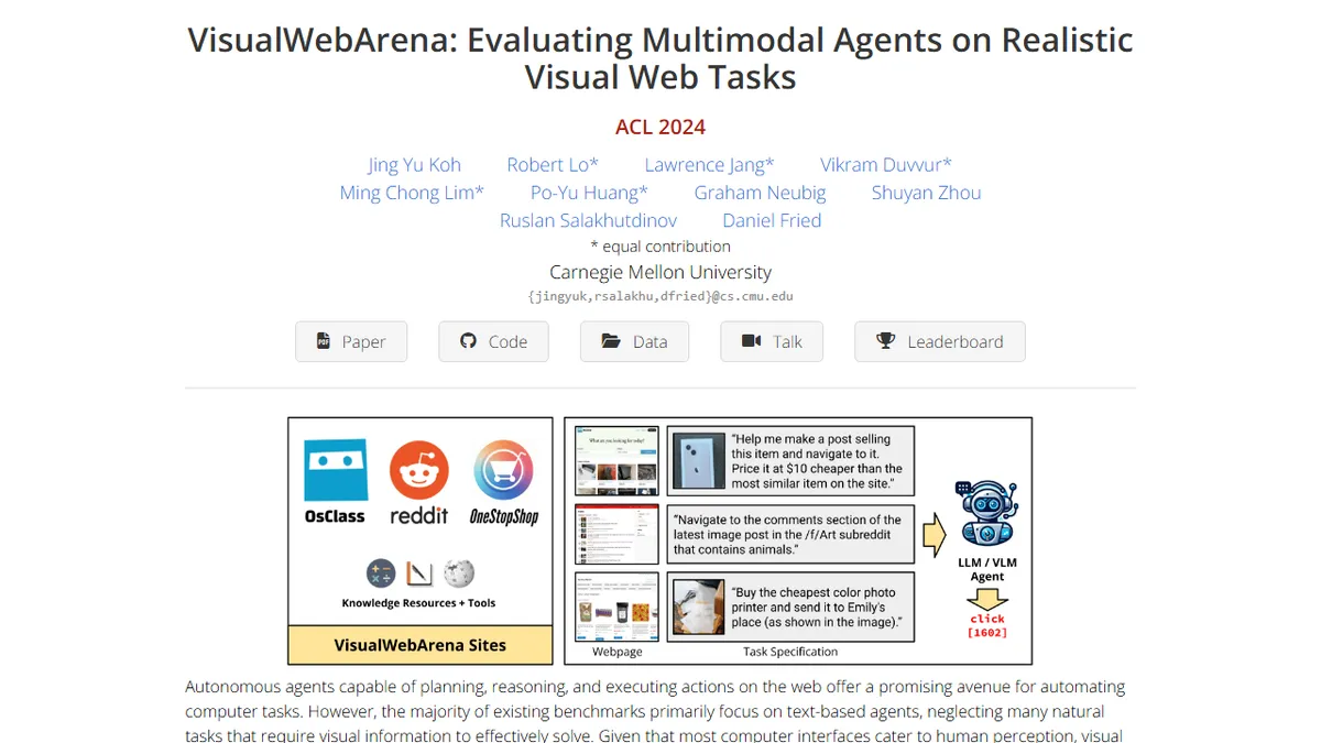 VisualWebArena preview image