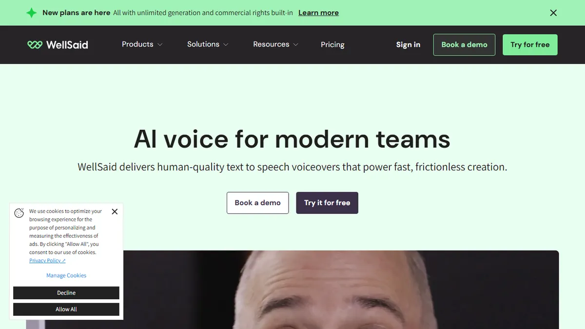 WellSaid Labs preview image