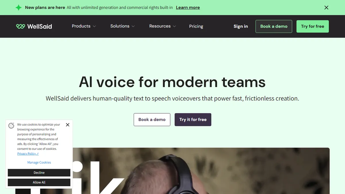 WellSaid preview image